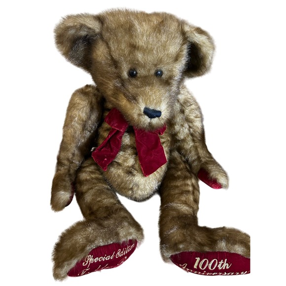 Dan Dee Collectors Choice 100th Anniversary Plush Teddy Bear 30” - Picture 9 of 10